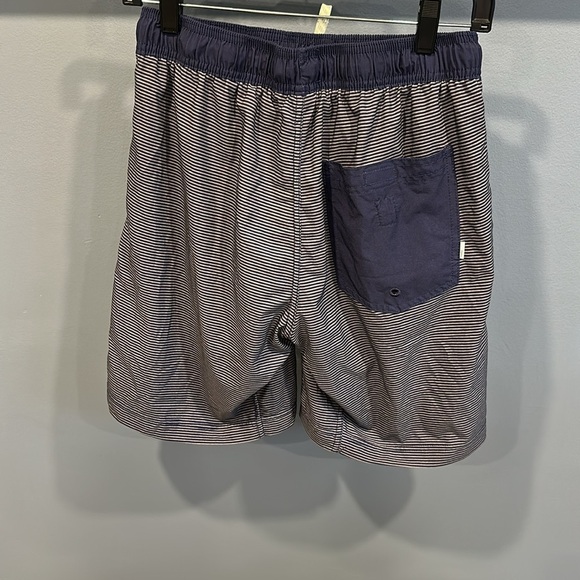 Vuori Kore Shorts Gray Blue Striped Lined Drawstring Athletic Mens Small - Picture 4 of 7